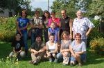 Asia, Michał, Ania, Kasia, Michał, Jarek, Marta, Olek, Mariusz (PTOP), Agnieszka, Kasia i Jagoda. Na zdjęciu brakuje Sygrydy i Kierownika Projektu Marty (PTOP)