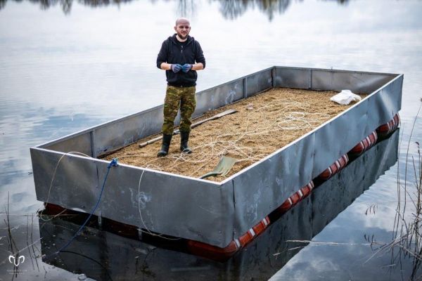 Zwodowaliśmy platformy dla rybitw rzecznych